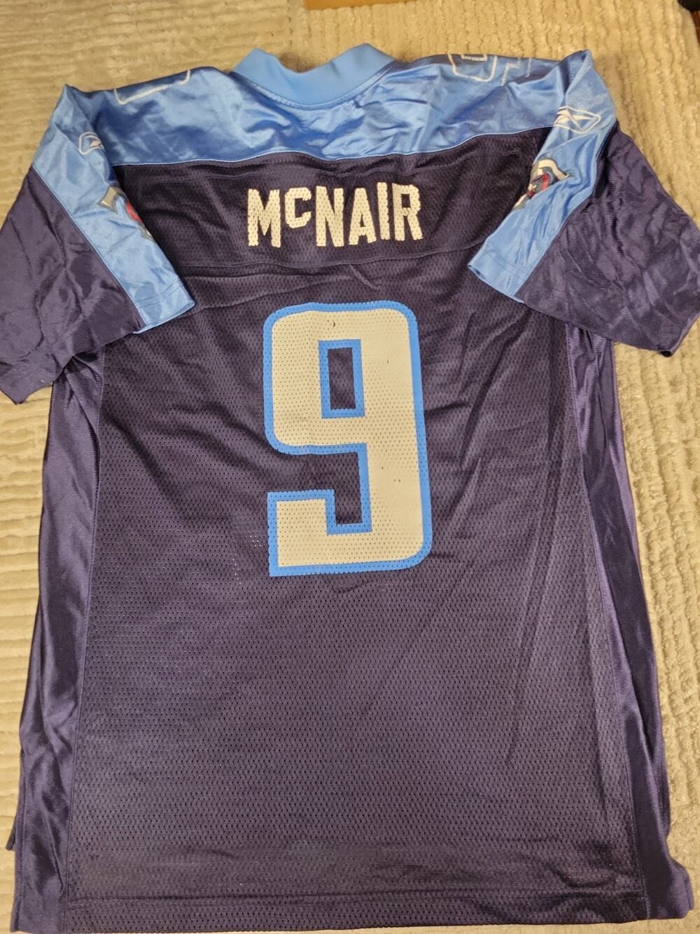 Reebok Steve McNair Tennessee Titans Jersey Mens Size Medium Football Adult
